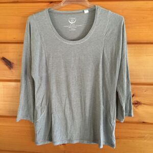 Zenergy By Chico Top, gray with silver threads 0